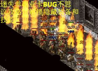 迷失单职业卡BUG不思议攻略：解锁隐藏装备和技能