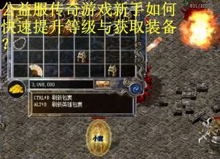公益服传奇游戏新手如何快速提升等级与获取装备? 公益服传奇游戏新手如何快速提升等级与获取装备?