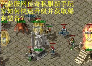 公益服网传奇私服新手玩家如何快速升级并获取稀有装备? 公益服网传奇私服新手玩家如何快速升级并获取稀有装备?