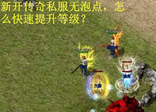 新开传奇私服无泡点，怎么快速提升等级？