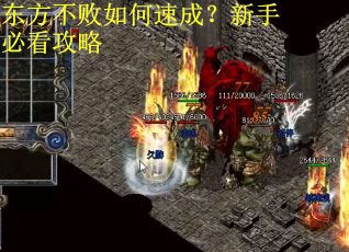 东方不败如何速成？新手必看攻略