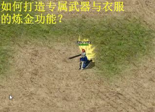 如何打造专属武器与衣服的炼金功能？