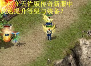 如何在天佑版传奇新服中快速提升等级与装备？